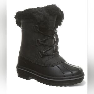 BearPaw Size 5‎ NEW Kirsten Youth Black Waterproof Winter Boots
